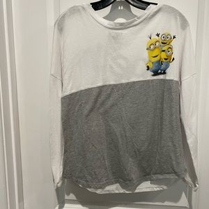 Despicable Me LS shirt, Juniors Sz L